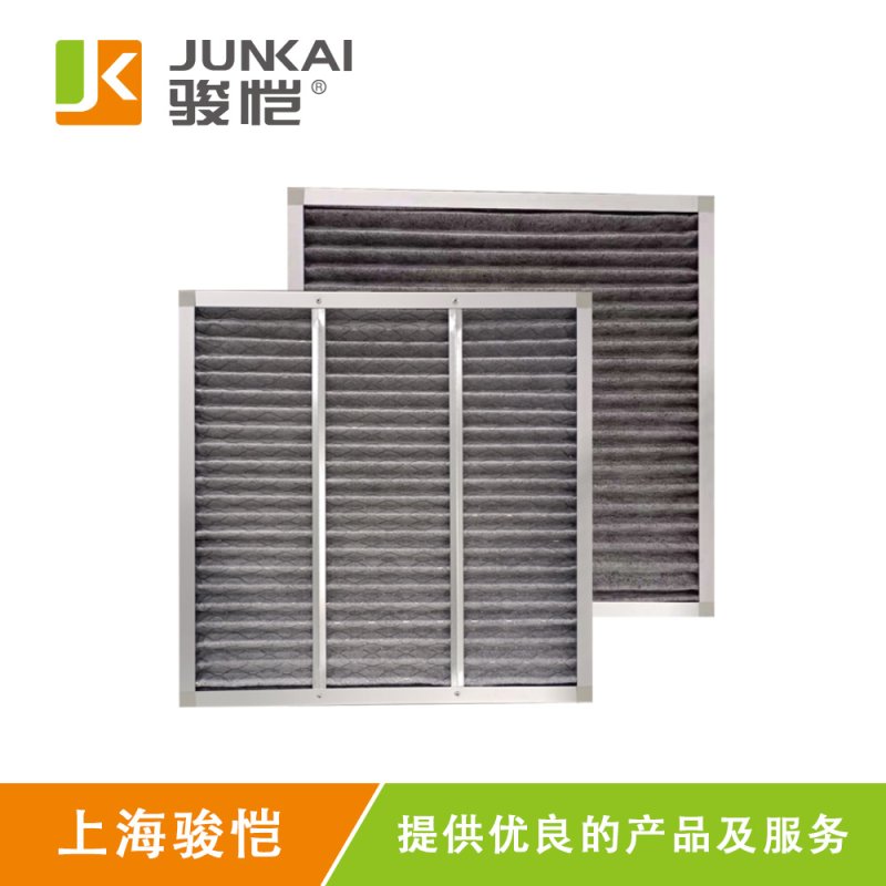 JCC 工业用板式折叠夹碳布除味过滤器